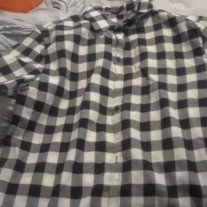 Small Casual buttoned down shirt.